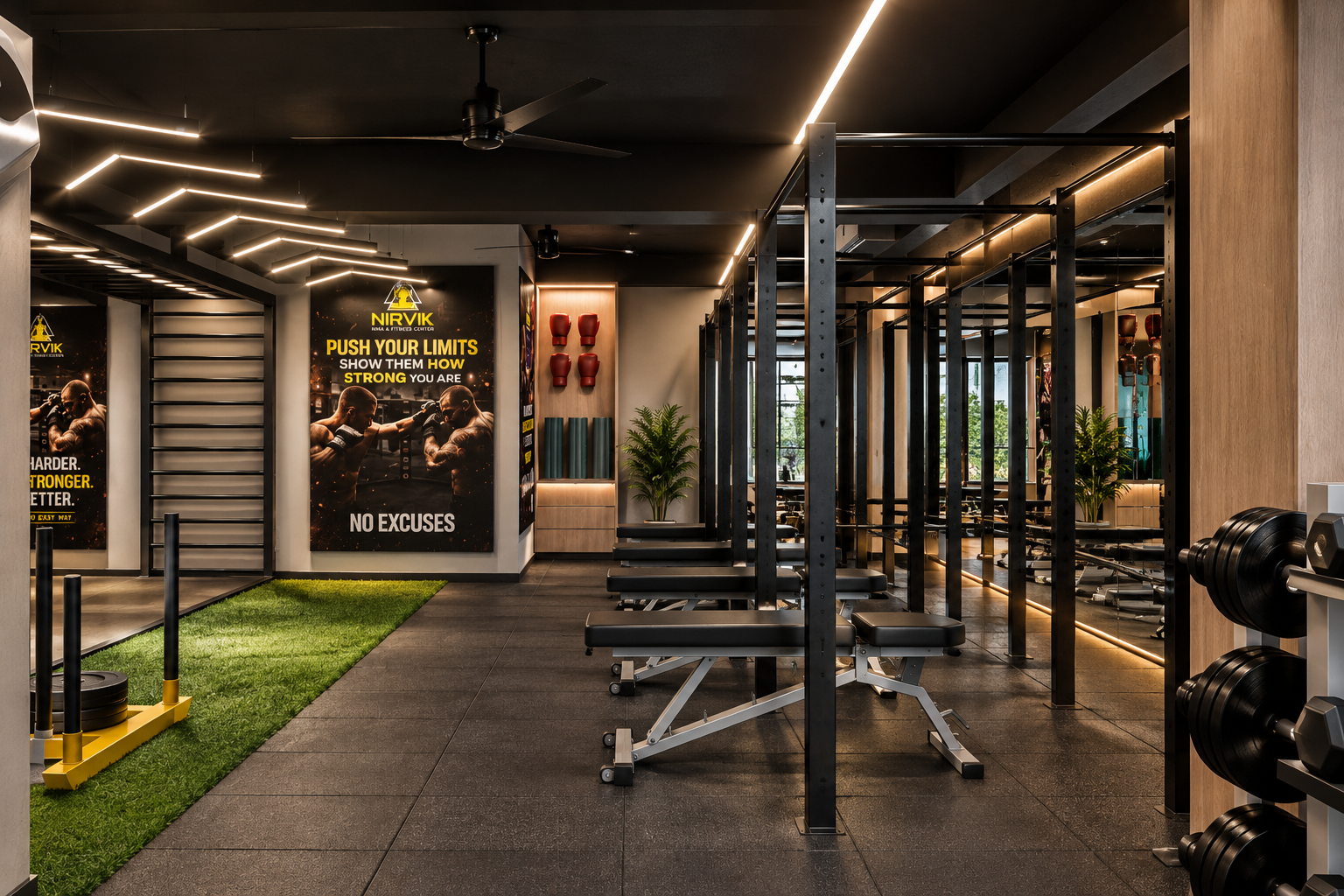 Gym interior design